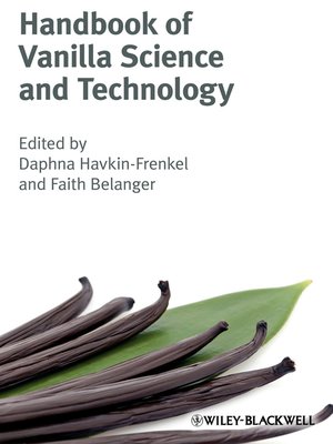 cover image of Handbook of Vanilla Science and Technology